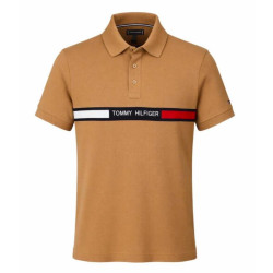 Regular Fit Yellow Knit Polo Shirt