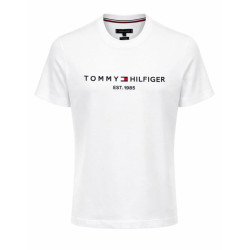 Core Tommy Logo Tee White